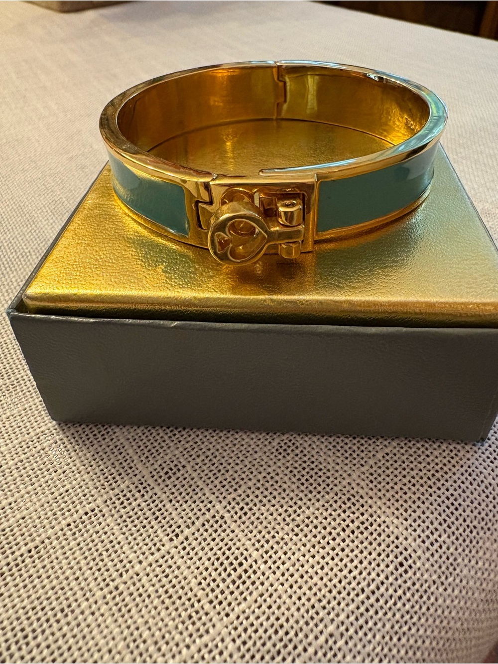 Kate Spade Gold/Turquoise Bracelet